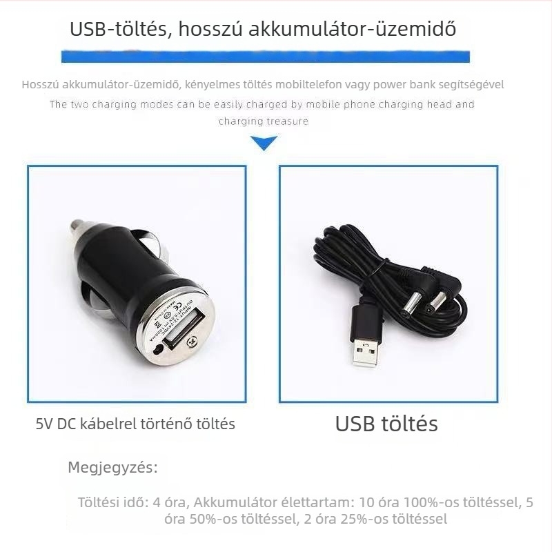 Mágneses, újratölthető vezeték nélküli LED hátsó lámpa teherautók és utánfutók számára – 36W, 10-30V, 2000 lm, 6000K, vízálló