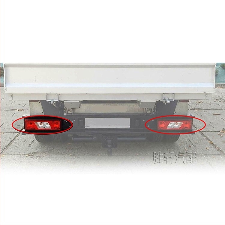 Ford Transit MK8 hátsó lámpa készlet - ABS, Halogén, 12V, 55W