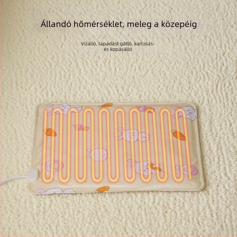 Állati fűtőpad állandó hőmérséklettel, vízálló, harapásálló, nem tapad a szőrre — Xinxuan