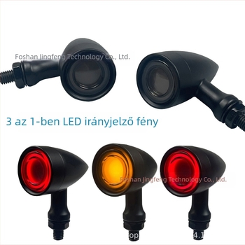 Mq-57 LED 3-in-1 index- és féklámpa univerzális motorkerékpárokhoz, 12V
