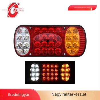 12–24V LED teherautó hátsó lámpa készlet — tolatás, index és féklámpa