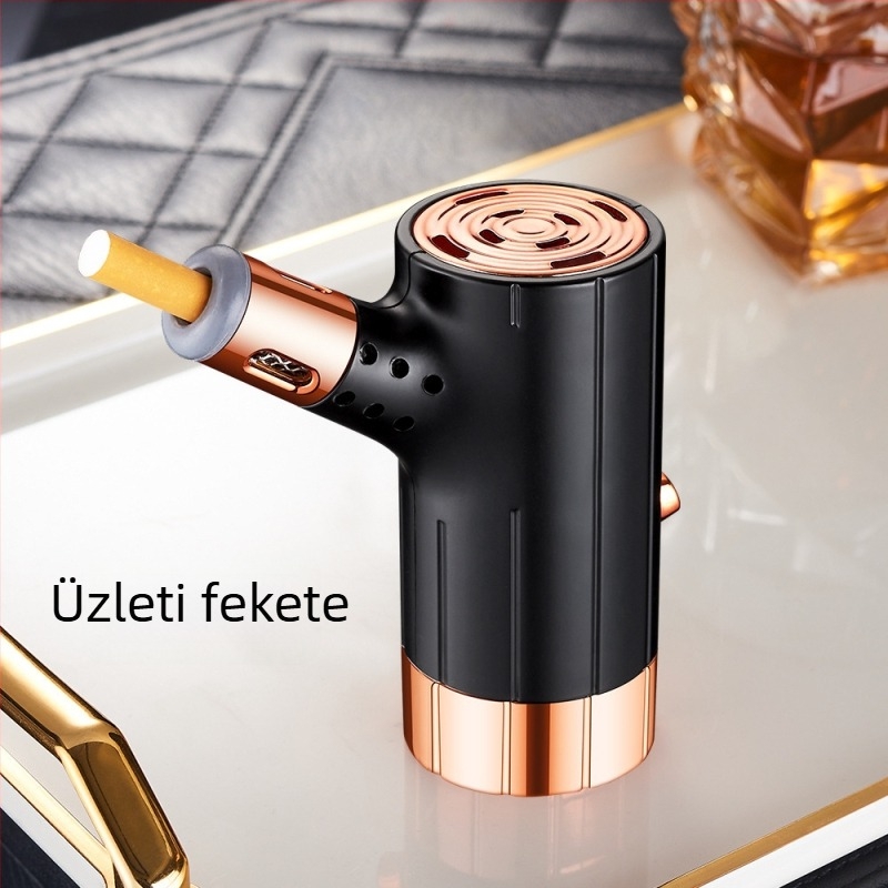 Autóba szerelt Redwood hamutál — hordozható, újrahasználható, antiszóró funkció, gyújtóeszköz, dekoratív