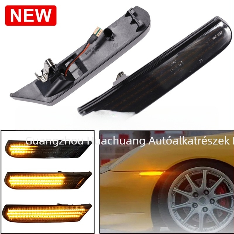 LED szekvenciális irányjelző oldalsó lámpa Porsche Boxster 986/996 és 911, 12V 3W