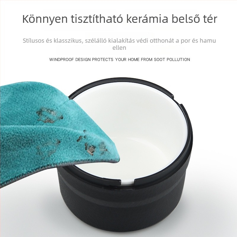 Autós hamutál, kerámiából, modell 857, gravírozott, otthon és autó számára, testreszabható
