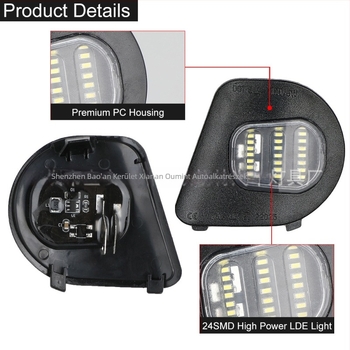 LED tükör alatti világítás Dodge RAM 1500/2500 pickuphoz (Model 5613) – 5W, 12-24V, LED 3014, 6000K, 50 000 óra élettartam
