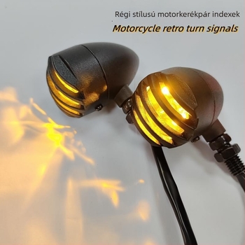 Motorkerékpár LED indexlámpa védőrács SX-107, 12V univerzális, 1.5W, élettartam 10000h