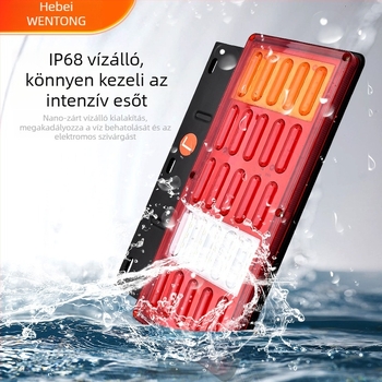 LED hátsó lámpa teherautókhoz és félpótkocsikhoz, modell 6D Tail Light (Feszültség 24V, Teljesítmény 5000, Üzemidő 5000)