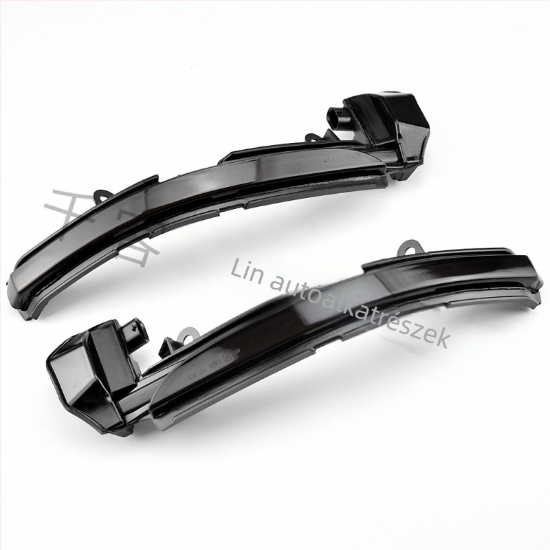 Jaguar hátsó tükrének irányjelzője folyóvíz effektussal, 12V, 5W, modell LSG-LH003, élettartam 5000h, kompatibilis Jaguar XE/XF/XJ/XK