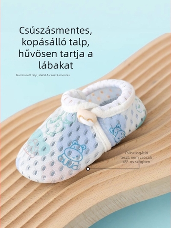 Gyerekeknek szóló padlószokni, Unisex, 100% pamut, Nyár 2025, Beltéri használatra