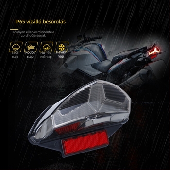 BMW motorkerékpár LED hátsó lámpa: R1200GS/Dakar, G650GS, F800R/S/ST