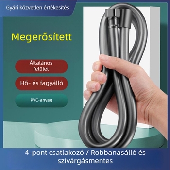 Zuhanytömlő fejjel - PVC, Modell F11, Márka Bessie, Működési hőmérséklet 0-100°C, Kézi telepítés, Modern Minimalista stílus