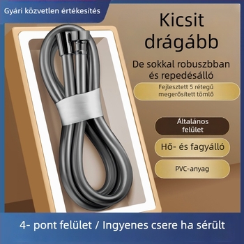 Zuhanytömlő fejjel - PVC, Modell F11, Márka Bessie, Működési hőmérséklet 0-100°C, Kézi telepítés, Modern Minimalista stílus