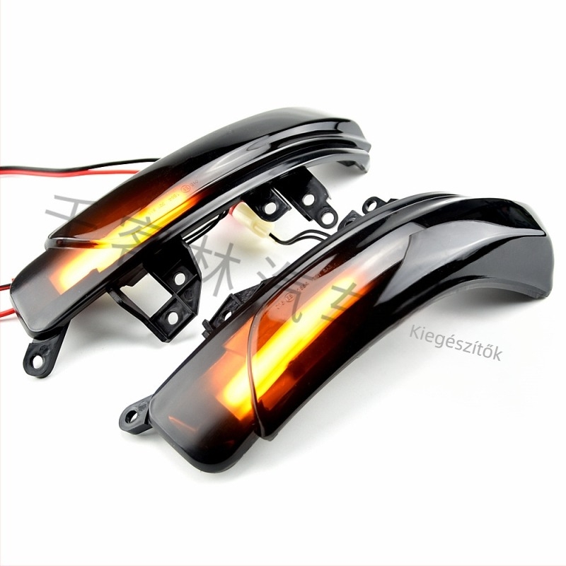 Visszapillantó tükör jelzőfénye - ABS, 12V, 5W, Modell LSG-FT012, Kompatibilis Prius, Reiz