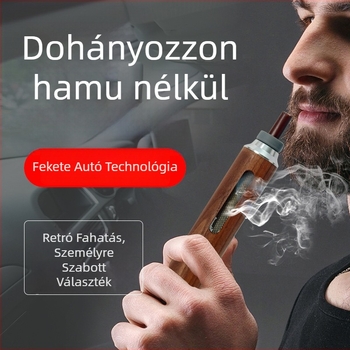 Autóba szerelhető, fa hamutartó, Modell 008, 35 g, otthonra és az autóhoz, testreszabható