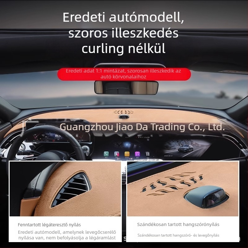 Plusz anyagú központi műszerfalvédő mat Mercedes-Benz E-Class E300L/E260L – napvédő és hőszigetelés