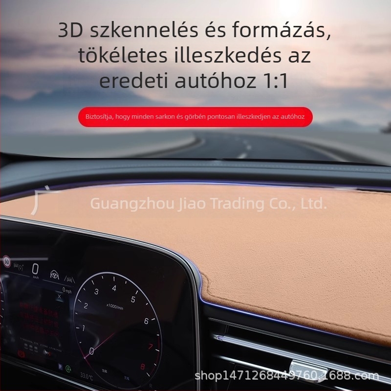 Plusz anyagú központi műszerfalvédő mat Mercedes-Benz E-Class E300L/E260L – napvédő és hőszigetelés