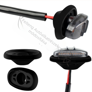 Elülső rács LED jelzőfény Ford F-150 F-150 Raptor 2017-2019, 3W LED, 3600K színhőmérséklet, 50 000 óra élettartam