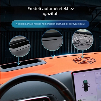 Autó műszerfal anti-glare matt – Ideal L7/L8/L9, szilikon, minden évszakhoz, Weinai