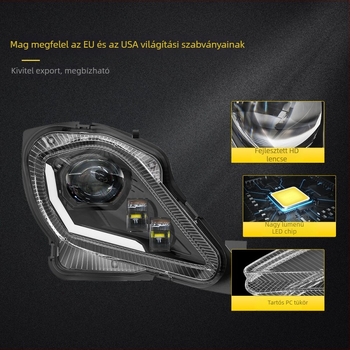 LED első fényszóró Yamaha Raptor 700 (2006-2022), 32W, 12V, IP65, 3200lm