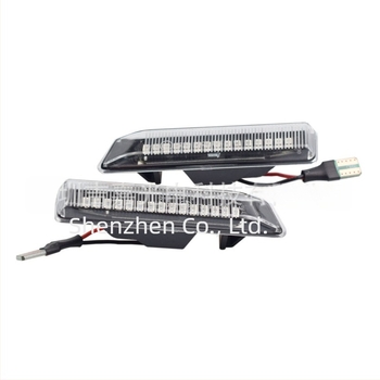 LED oldalsó jelzőfény BMW E36/E53 X5-höz - 12V, 3W, ABS+LED, 6500K