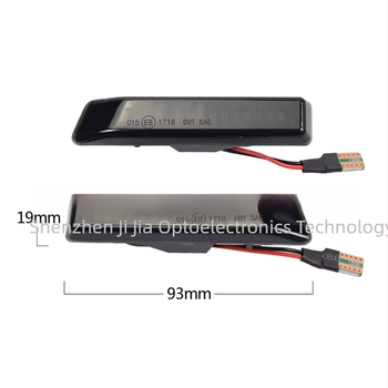 LED oldalsó jelzőfény BMW E36/E53 X5-höz - 12V, 3W, ABS+LED, 6500K