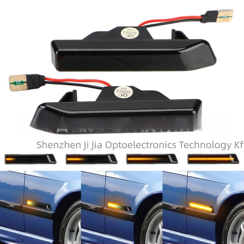 LED oldalsó jelzőfény BMW E36/E53 X5-höz - 12V, 3W, ABS+LED, 6500K
