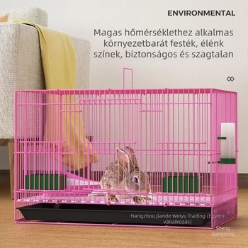 Fém nyúlketrec otthoni használatra, beltéri, Sheng bangrong márka, háziállat fészek, nem importált