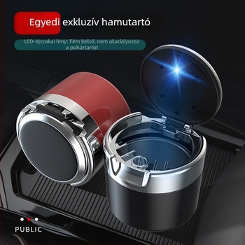 Autóba és otthonra készült hamutartó, fém, modell 328, biomimikria, testre szabható