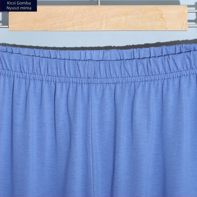 Plusz méretű fiúknak: alaprétegű leggings modál-pamutból, vékony, magas derekú, őszi viselet