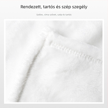 Flanel pléd testreszabással, súly 300–500 g, minták: csíkok, hópehely, űrhajós.
