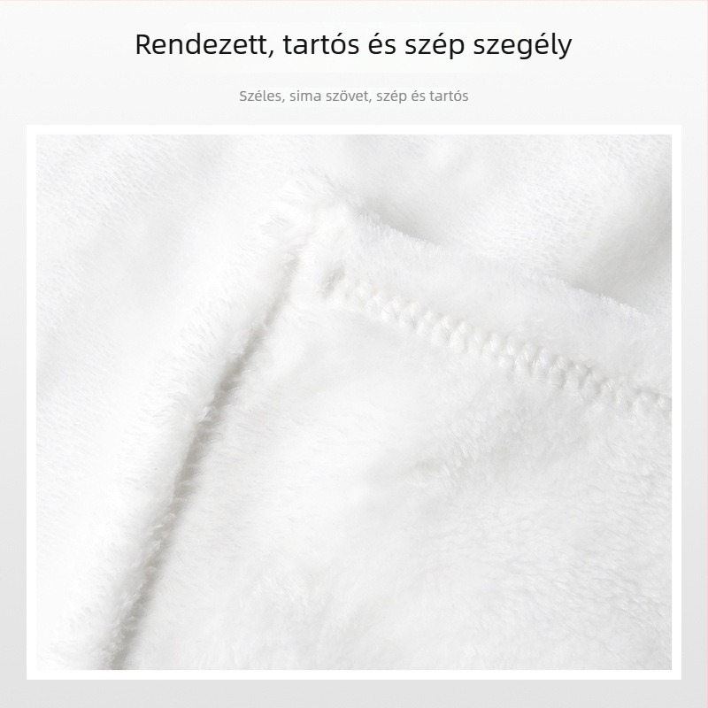 Flanel pléd testreszabással, súly 300–500 g, minták: csíkok, hópehely, űrhajós.