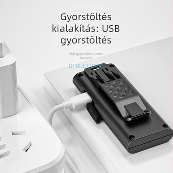 Mini többfunkciós COB munka világítás négy fokozatú állítással, hordozható kézi zseblámpa kültéri használatra