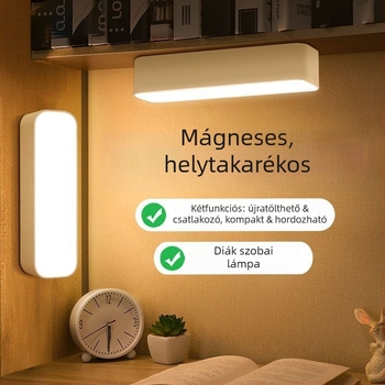 Éjjeli lámpa asztali lámpa hangvezérléssel - CRI ≥95, AA-szintű megvilágítás, USB tápegység, 220V