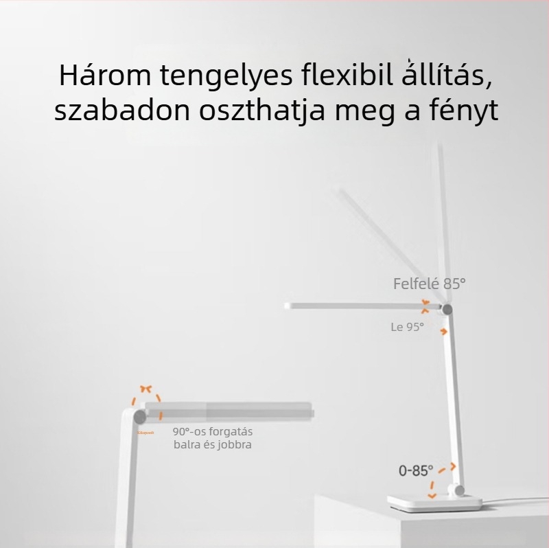 Xiaomi Mijia asztali lámpa 2Lite — szemvédelem LED olvasáshoz és tanuláshoz, éjszakai fény, érintéses kapcsoló, 5W 220V-os