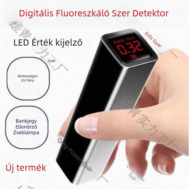 Vson három az egyben digitális fluoreszcens detektáló zseblámpa – tollal a fluoreszcens anyagok detektálásához