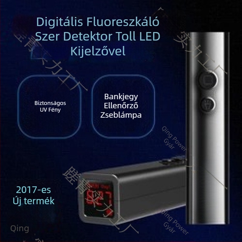 Vson három az egyben digitális fluoreszcens detektáló zseblámpa – tollal a fluoreszcens anyagok detektálásához