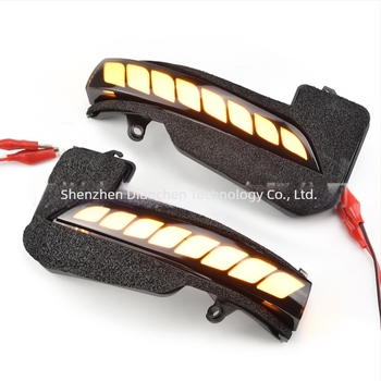LED dinamikus visszapillantó tükör jelzőfény Toyota Innova Fortunerhez, modell LSG-FT020, 12V, 5W, élettartam 5000h