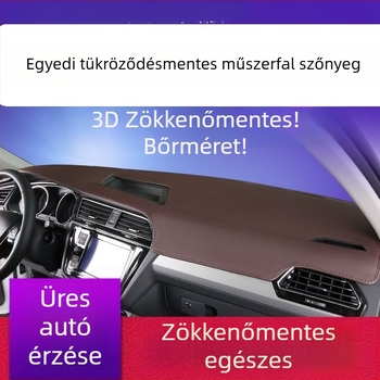 Bőrrel készült 3D integrált középkonzol árnyékoló párna, minden évszakra, speciális autó minta, eredet: Shandong