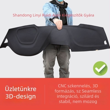 Bőrrel készült 3D integrált középkonzol árnyékoló párna, minden évszakra, speciális autó minta, eredet: Shandong