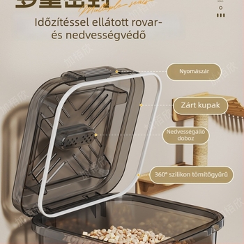 Macska- és kutyaélelmiszer-tároló tartály, Anyag: Silk Flower, Márka: Other, Kapacitás: Other, Nem importált