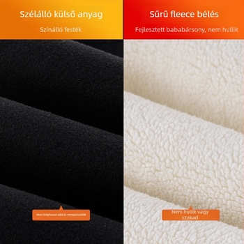 Lányoknak készült plüss belű szoknyás nadrág, pamut, hercegnő-stílus, téli modell, 8 év felett