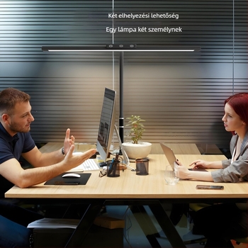 Csíptethető USB-s asztali lámpa monitorhoz – szemvédő LED, érintéses vezérlés, 8–12W