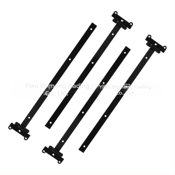 T alakú ajtópánt, TSZXTJ modell, vasból és hidegen hengerelt acélból, 4 mm vastagság, porbevonatú.