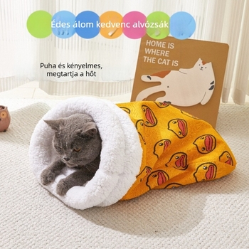 Macska alvózsák - anyag: textil, származás: Zhejiang, háziállat fészek, alkalmas kutyáknak