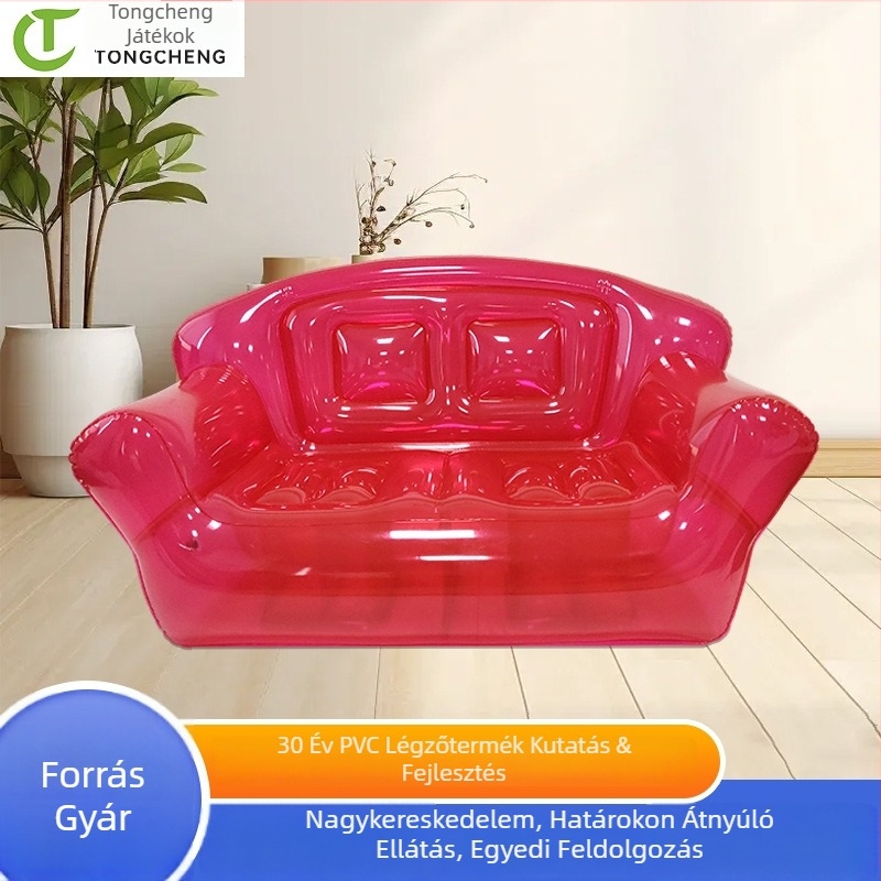 Felfújható kanapé - PVC, TC-S02 modell, modern minimalista stílus, felnőttek és gyerekek számára alkalmas, testre szabható