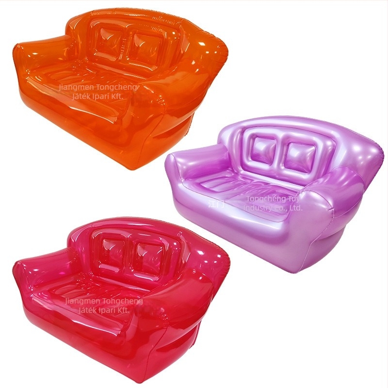 Felfújható kanapé - PVC, TC-S02 modell, modern minimalista stílus, felnőttek és gyerekek számára alkalmas, testre szabható