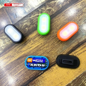 Hordozható LED COB kulcstartó lámpa, 3W, kézi működtetés, ABS ház