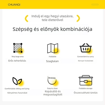 Többfunkciós felfújható kanapé otthonra, utazáshoz és szabadtéri összejövetelekhez; hordozható kanapé összecsukható matraccal.