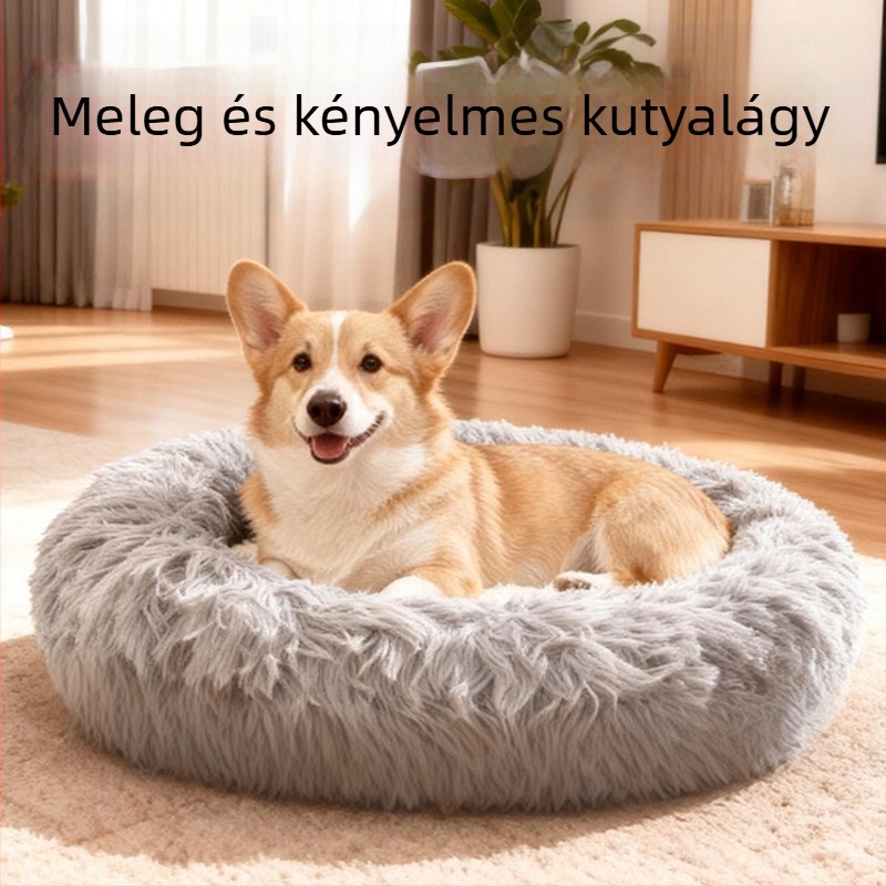Macskafészek, egész évben meleg, PP cotton anyag, macskáknak, háziállatok fészkei és ketrecek