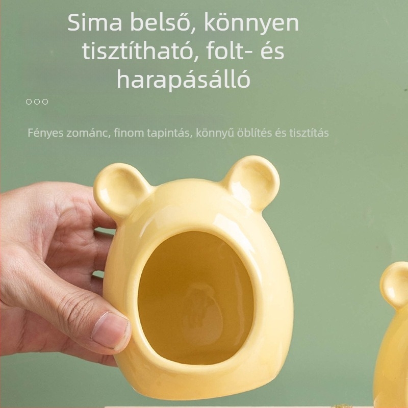 Kisállat kerámia odú hörcsög és chinchilla számára – Meng Shi Gu, anyag: kerámia, eredet: Zhejiang, egész évben